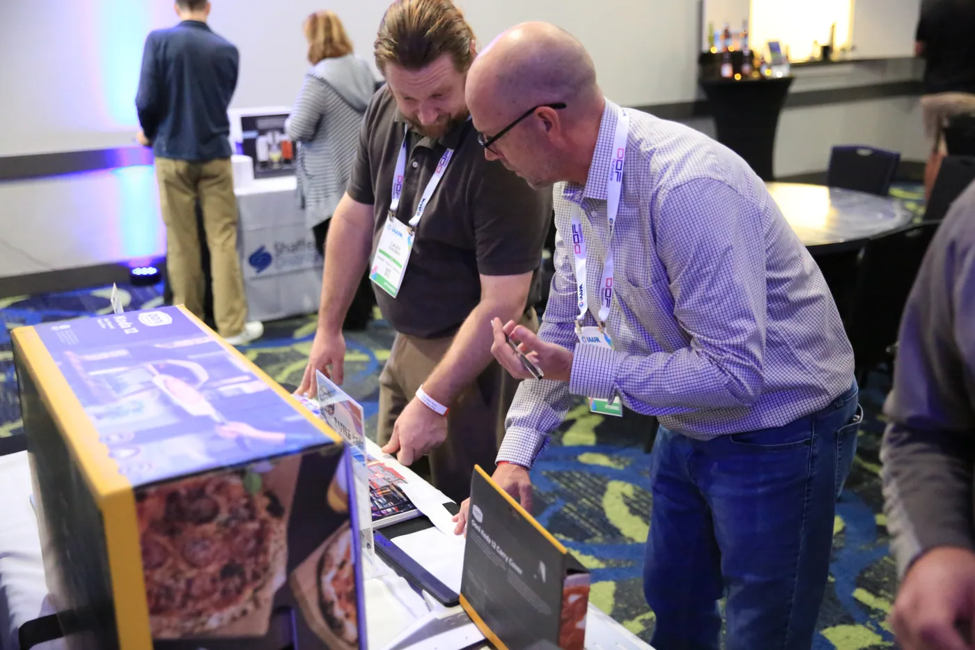 Attraction industry guests celebrating at a previous Big Show Wrap-Up